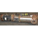 Grundfos CR8 in-line high pressure pump, model number B9805 RA 36830, 2-1/2 in. flanged inlet and