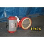 Smoot Co/Bray Controls 8” butterfly valve, serial number 704203, part number 92-1270-11305-532, mild
