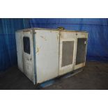 Quincy air compressor and dryer, model Q490, 100 hp.