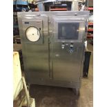 Stainless steel control panel, 48 in. wide x 16 in. deep x 66 in. tall, with Honeywell chart