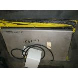 Air Caster 2000 Pound Capacity Pneumatic Scissor Lift, unit Measures 26 in. Wide x 41 in. Long,
