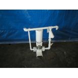 Grundfos model C-9227 inline booster pump, type CR4-50-GU-A-AUUE, rated to 180gpm and 300psi, 1