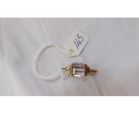 9ct lamp charm 5.7g inc      