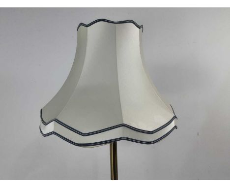 MODERN FLOOR LAMP with white shade