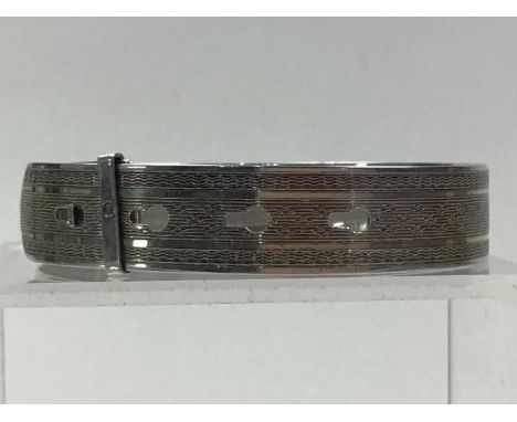 CHARLES HORNER SILVER BANGLE along with two silver watchesQty: 3