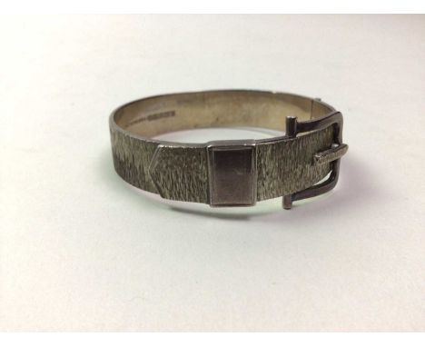 SILVER BUCKLE BANGLE Birmingham marks