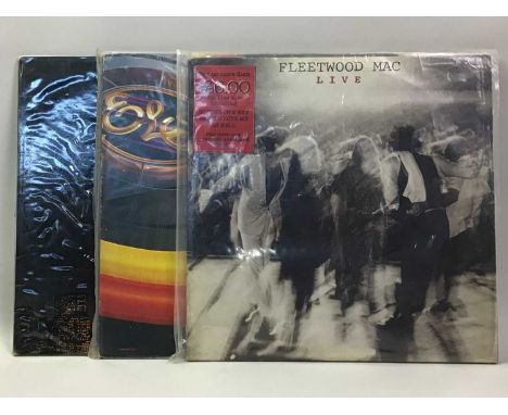 GROUP OF RECORDS including 'Electric Light Orchestra A New World Record' red coloured record, 'Electric Light Orchestra Out O