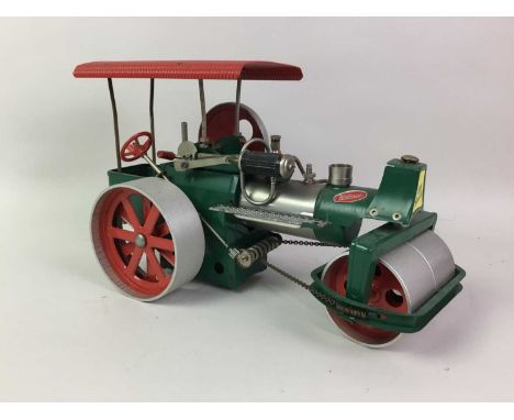TWO MAMOD LIVE STEAM ENGINES along with a model of a vintage car Qty: 3