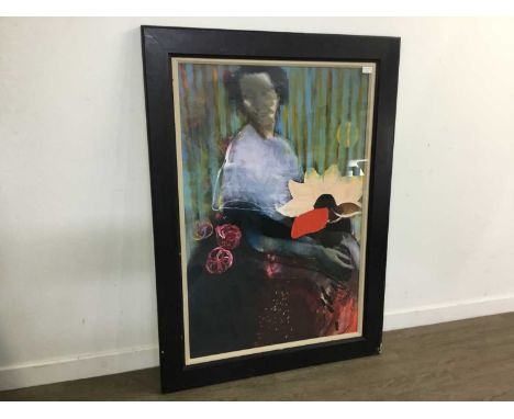 * NOAH SATERSTROM, LOTUS EATER limited edition print on paper, numbered 1/50 certificate versoframed and under glassoverall s