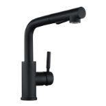 RRP £46.29 Kitchen Taps with Pull Out Spray Matte Black Kitchen