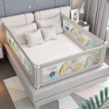 RRP £122.48 EAQ Toddlers Bed Rails Bed Guard for Single Bed Multi