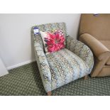 Upholstered arm chair