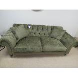 Upholstered 2 seat sofa