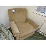 Upholstered arm chair
