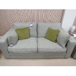 Upholstered 2 seat sofa