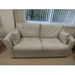 Upholstered 2 seat sofa