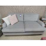 Upholstered large 2 seat sofa