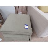 Upholstered foot stool