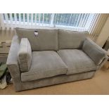 Upholstered 2 seater sofa