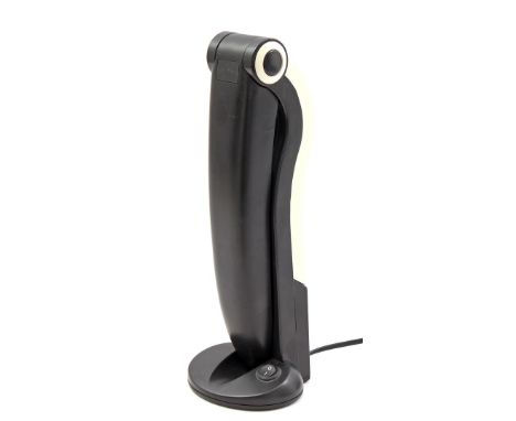 Plastic desk or night lamp (closed), design H.T. Tuang, 1980s, 35 cm high