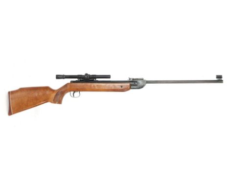 Diana model 35 caliber 4.5 air rifle, 113 cm long