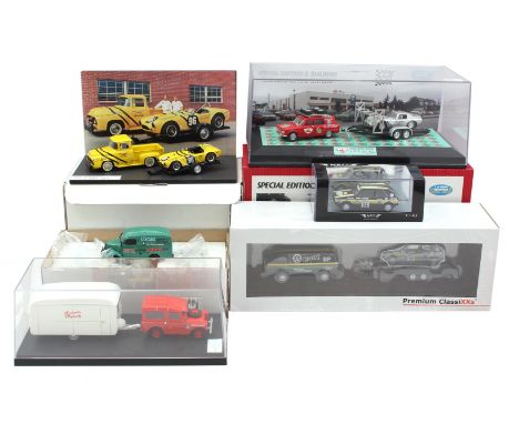 Scale model Special Edition Il Bialbero Trasporto Vetture Classiche, in plastic box, Premium Classixxs Volkswagen T3a Kastenw