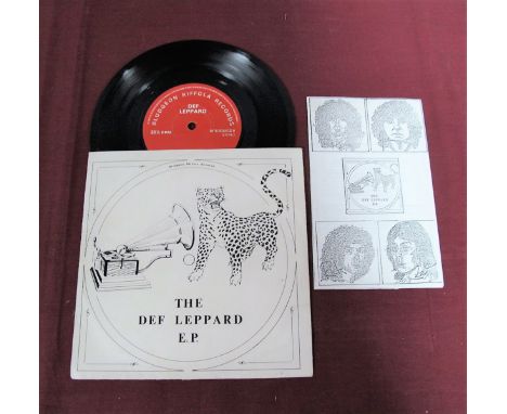 Def Leppard a Good Copy of the Rare 'Ride Into The Sun' EP, original red 'Bludgeon Riffola' label, SRTS/78/CUS/232 matrix (th