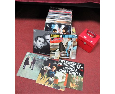 American Folk Interest - A Collection of Over Twenty LP's, to include six Simon and Garfunkel, Tom Paxton, Paul Simon Solo, B
