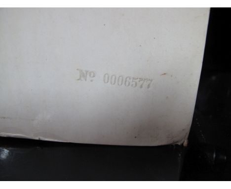 Beatles 'White Album' LP 1968 Apple, PMC 7067/8, 1st press top loader, with EARLY NUMBER on sleeve '0006577', black inner sle