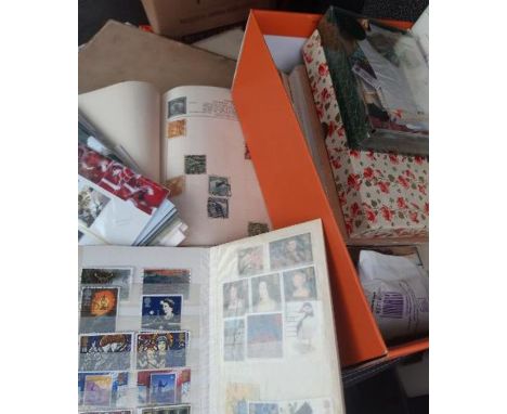 A collection of vintage stamps&nbsp;