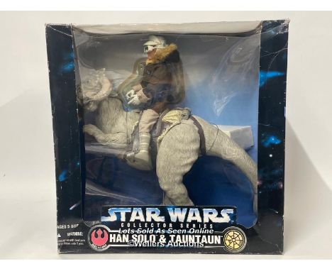 Star Wars Collectors Series 12" scale Han Solo on Tauntaun, mint in its box