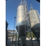 Quality Tank Solutions 11,450 Gallon Stainless Steel Spent Grain Silo with Roper Pu | Rig Fee $5500