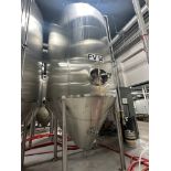 Mueller 100 BBL Stainless Steel Fermentation Tank - Cone Bottom, Glycol Jacketed, M | Rig Fee $3000