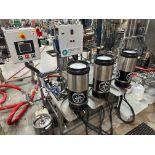Premier Stainless Systems 3-Head Keg Washing Machine - Model KW-SA-3V-CS - S/N 16KW | Rig Fee $800