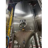 2019 Quality Tank Solutions 100 BBL Stainless Steel Fermentation Tank - Cone Bottom | Rig Fee $3000