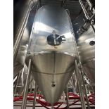 Mueller 100 BBL Stainless Steel Fermentation Tank - Cone Bottom, Glycol Jacketed, M | Rig Fee $3000