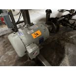 7.5 HP Baldor Reliance Super-E Washdown Motor with Fristam Centrifugal Pump | Rig Fee $150