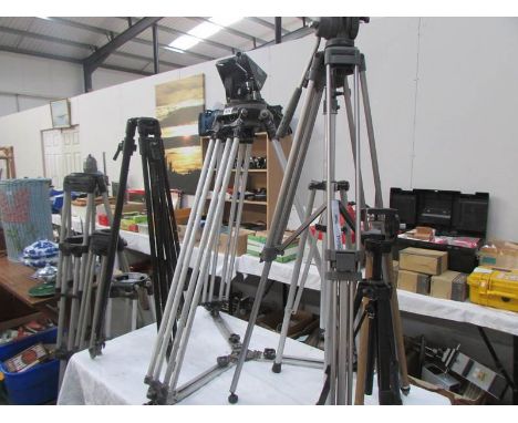 9 professional camera and studio light tripods