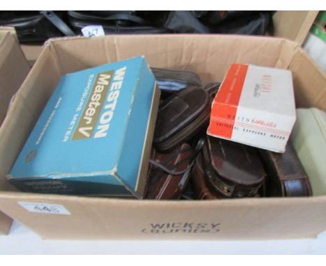 20 assorted light meters