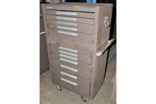 1 Kennedy 7 Drawer Rolling Tool Chest And 1 5 Drawer