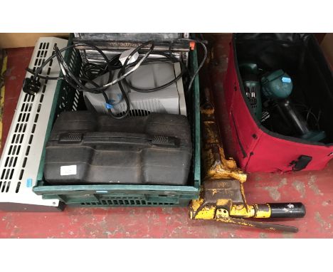 Mixed lot of power tools etc. [NO RESERVE]