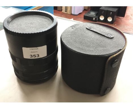 2 ASAHI PENTAX camera lenses [NO RESERVE]