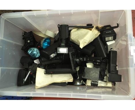 Box of camera equipment [NO RESERVE]