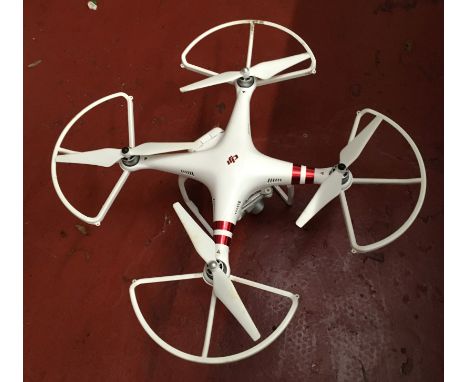 POLICE > DJI PHANTOM camera drone [NO RESERVE] [VAT ON HAMMER PRICE]