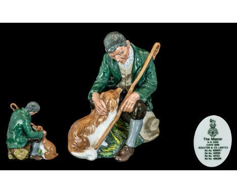 Royal Doulton Early Hand Painted Ceramic Figure ' The Master ' HN2325. Designer M. Davies. Issued 1967 - 1992. Height 6.25 In