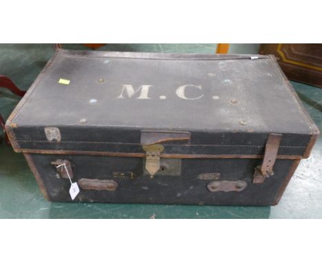 Vintage travel trunk