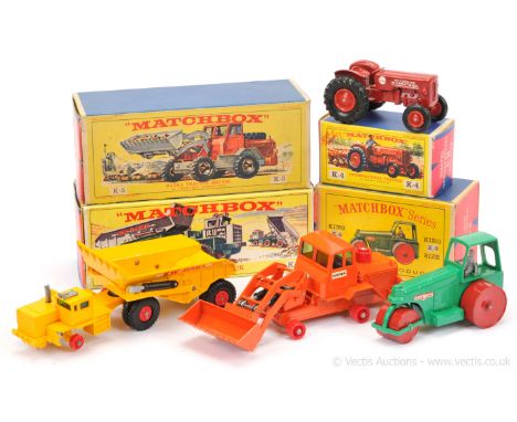 Matchbox King Size (1) K2 KW-Dart Dump Truck - Good to Good Plus with some play wear &amp; area of repainting to loadbed, som