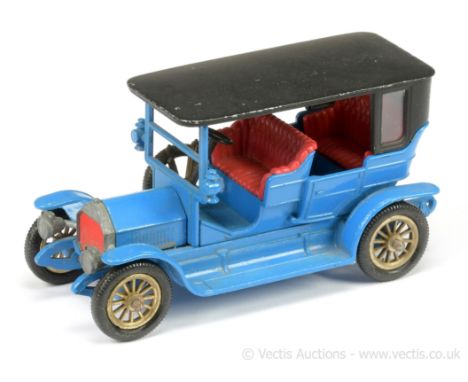 Matchbox Models of Yesteryear Y5 1907 Peugeot factory Pre-production colour trial - blue body &amp; windscreen/dashboard (sam