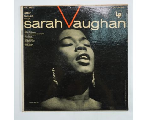 This is a 1961 original pressing of After Hours by jazz legend Sarah Vaughan, released on Columbia Records (CL 660). Featurin