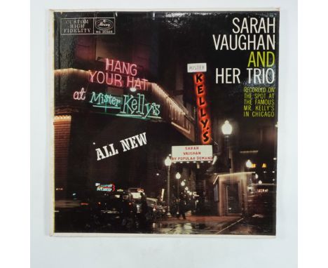 This original 1958 pressing of Sarah Vaughan At Mister Kelly’s (Mercury MG 20326) captures the legendary jazz vocalist in a l